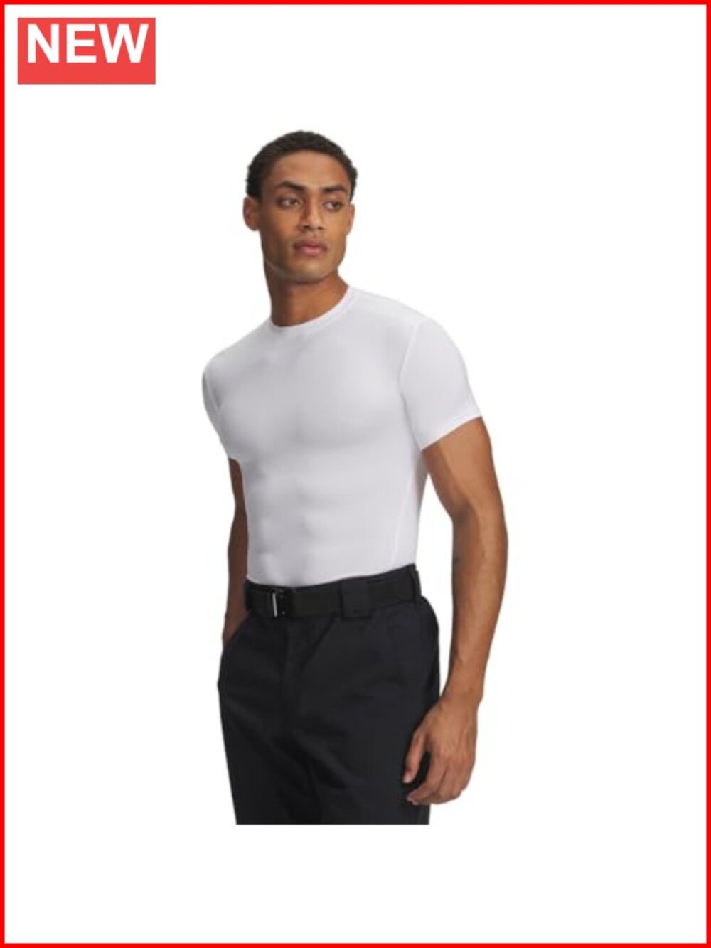 Mens HeatGear Tactical Compression Short Sleeve T-Shirt Base Layer